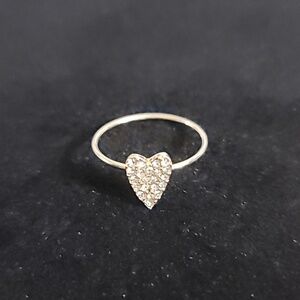 Dainty Heart Ring Size 8